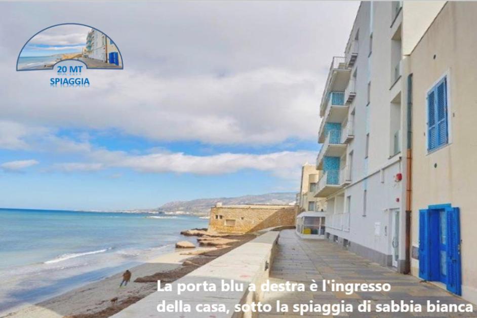 Be Mediterraneo, In Centro Sul Mare - In The Center Beach Front - 80 Mq Трапані Екстер'єр фото